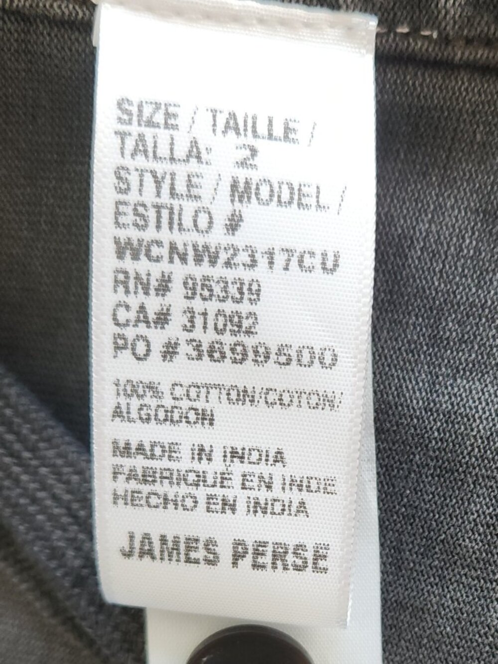 New James Perse utility military style jacket camo print size 2 Medium NWT - Picture 8 of 11